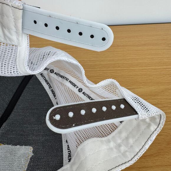 Hooey Western Original cap baseball snap back trucker hat brown yellow white - Picture 9 of 9